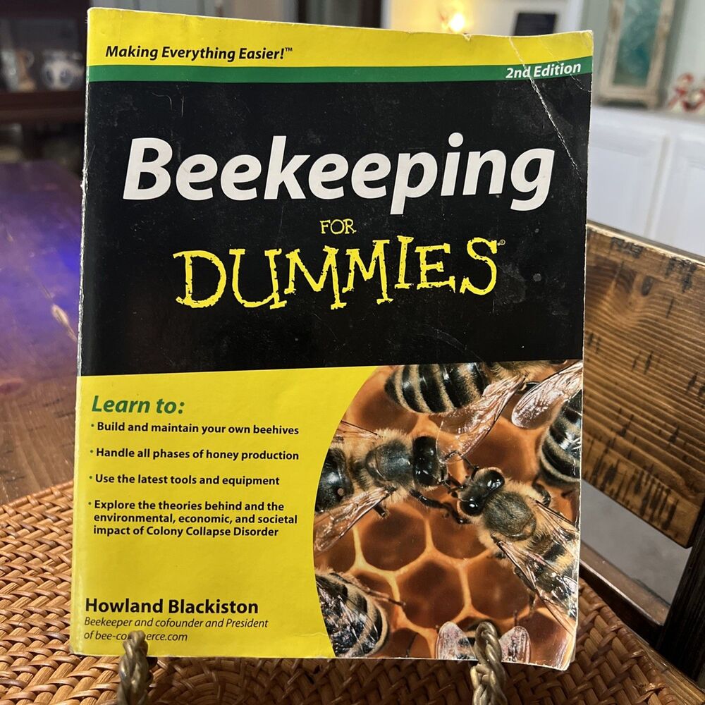Little Giant Farm & Ag 052847 Bkdum Beekeeping for Dummies Book